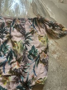 floral crop top