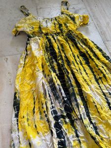 Boho Tie-Dye Maxi Dress