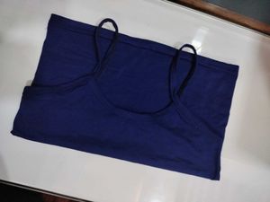 Navy Blue Camisole Tank Top