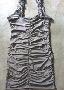 Shein Ruched Mini Dress 🩶🪽