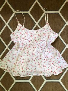 Floral Print Cami Top