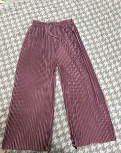 Pleated Wide Leg Pants