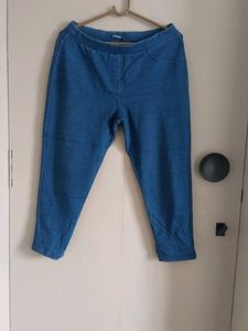 Twin Bird L Size Denim Cotton Pant