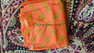 Semi Stitched Dress Material