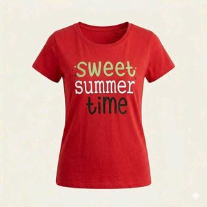 Cute 'Sweet Summer Time' Tee