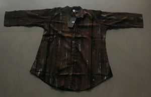 Brown Patterned Shirt