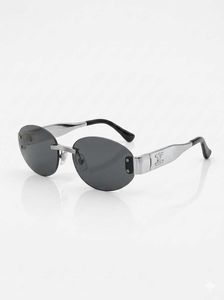 Celine Oval Rimless Sunglasses