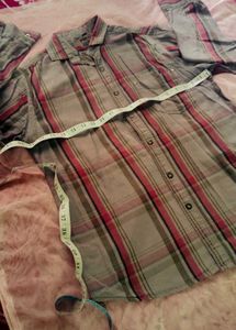 boys Plaid Casual Shirt