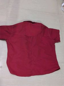 Classic Red Short Sleeve Shirt