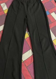 Black Flared Pants
