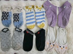🧦Pack of 6 pair's- Cute Ankle Socks🧦
