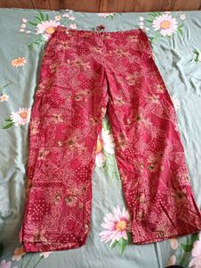 Maroon Printed co-ord set