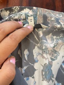 Floral Sleeveless Blouse