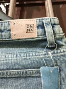 Distressed Blue Denim Jeans
