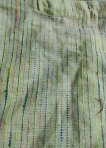 Light Yellow Striped Kurta