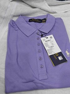Ralph Lauren Polo Shirt - Purple lavender