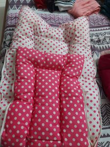 Pink Baby Carrier Cum Sleeping Bag
