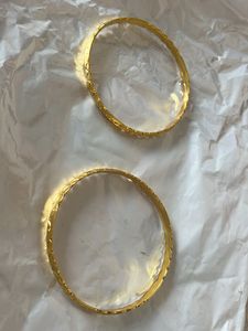 Golden Bangles (Set of 2)