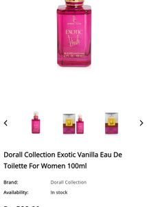 Dorall Collection Exotic Vanilla Eau de Toilette