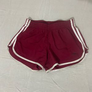 Adidas Maroon/Pink Shorts