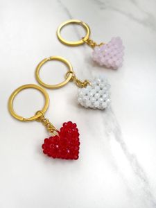 Heart Charm Keychains