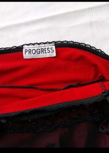 Crimson Sequin detail romantic gothic/grunge skirt
