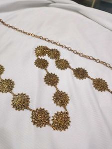 Vintage Style Floral Waist Chain