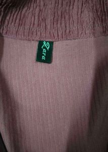 SHIRT TYPE CROP TOP
