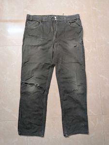 Distressed Levi's Denim Jeans
