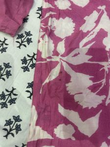 Floral Print suit - Mul cotton