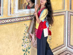 Colorful Patchwork Kurta