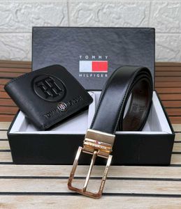 Tommy Hilfiger Belt and Wallet Set