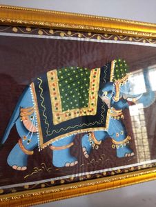 Elephant Cloth Painting