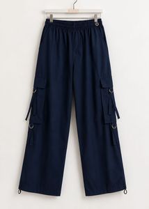 Navy Blue Cargo Pants