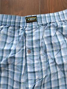 Men's Plaid Boxer Shorts XL