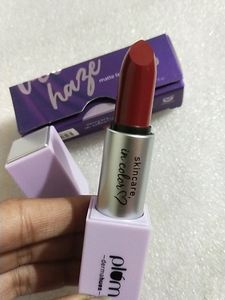 Plum Velvet Haze Matte Lipstick Spf30