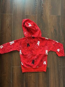 Adidas Red Zip Hoodie First copy