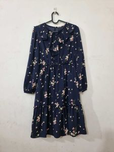 Floral Print Midi Dress (Imported)