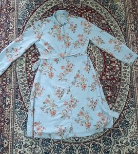Floral Button-Up Dress