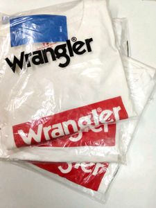 Wrangler White T-Shirt - Size S