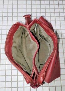 Stylish Red Crossbody Bag