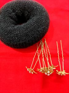Hair Bun Maker & Decorative Pins, All New✨