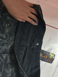 Stylish Embellished Denim Shorts