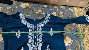 Elegant Teal Embroidered Kurta