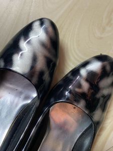Black &amp; Silver Pumps