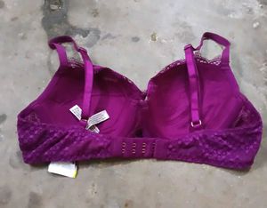 Victorias Secret Purple Lace Bra