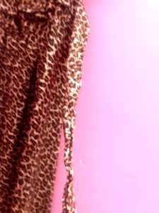 Leopard Print Gown Dress 👗