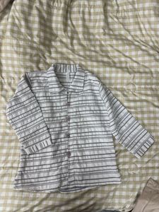 Striped Button-Up Shirt