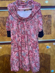 AND Floral Print Top Stretchable XL