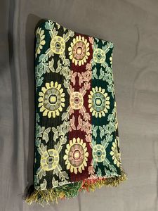 Bohemian Floral kolhapuri Tapestry bedsheet